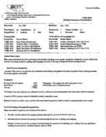 TTED 3004 - Joining Processes Foundations
