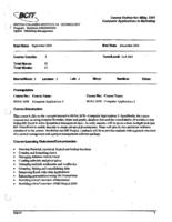 MKTG 3301 - Computer Applications in Marketing