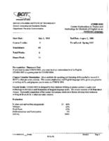 COMM 0003 - Career Explorations in Trades and Technology for Students of English as an Additional Language