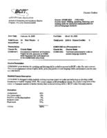 COMM 0003 - Writing, Speaking, Listening, and Reading Skills for Technical Communication for Second Language Students