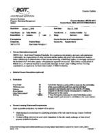 MKTG 4411- REAL ESTATE PRINCIPLES II