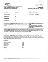 COMM 0003 - Introduction to BCIT for EAL Students