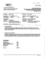 COMM 0003 - Writing, Speaking, Listening, and Reading Skills for Technical Communication for Second Language Students