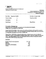 COMM 0003 - Career Explorations in Trades and Technology for Students of English as an Additional Language