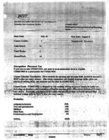COMM 0003 - Writing/Speaking/Listening/Reading Skills