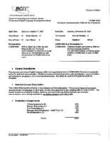 COMM 0004 - Technical Communication Skills for ELA Students