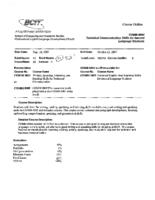 COMM 0004 - Technical Communication Skills for Second Language Students