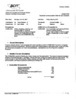 COMM 0004 - Technical Communication Skills for ELA Students