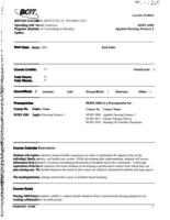 NURS 2000 - Applied Nursing Science 2