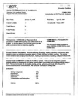 COMM 0004 - Introduction to BCIT for EAL Students