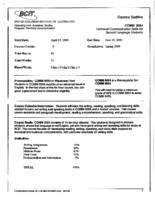 COMM 0004 - Technical Communication Skills for Second Language Students