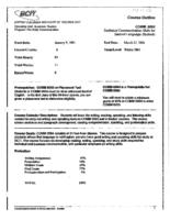COMM 0004 - Technical Communication Skills for Second Language Students