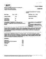 COMM 0004 - Technical Communication for Second Language Students