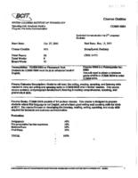 COMM 0004 - Technical Communication for Second Language Students