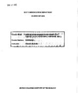 COMM 0004 - Introduction to BCIT for EAL Students