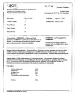 COMM 0004 - Introduction to BCIT for EAL Students