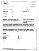 COMM 0004 - Introduction to BCIT for EAL Students