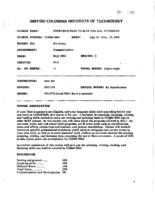 COMM 0004 - Introduction to BCIT for EAL Students