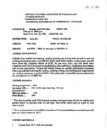 COMM 0005 - Technical English as a Second Language