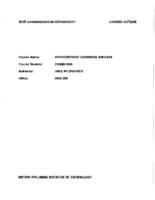 COMM 0006 - Introductory Technical English