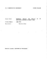 COMM 0005 - Technical English for English as an Additional Language Students