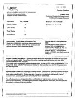 COMM 0005 - Technical English for English as an Additional Language Students