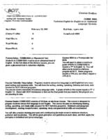 COMM 0005 - Technical English for English as an Additional Language Students