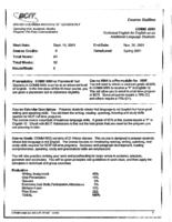 COMM 0005 - Technical English for English as an Additional Language Students