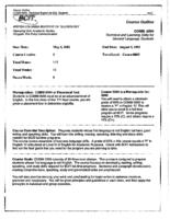 COMM 0005 - Technical English and Learning Skills for Second Language Students