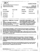 COMM 0005 - Technical English and Learning Skills for Second Language Students