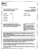 COMM 0005 - Technical English for English as an Additional Language Students