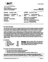 MKTG 1102 - Essentials of Marketing