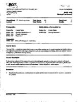 NURS 2030 - Nursing Practicum 2
