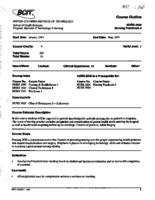 NURS 2030 - Nursing Practicum 2