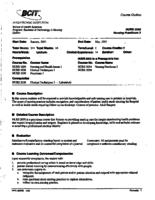NURS 2030 - Nursing Practicum 2