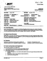 NURS 2030 - Nursing Practicum 2