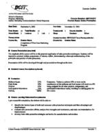 MKTG 3317 - Sales Promotion