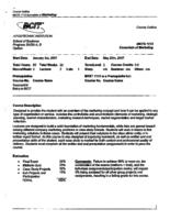 MKTG 1113 - Essentials of Marketing
