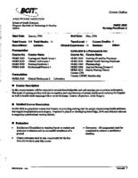 NURS 2030 - Nursing Practicum 2