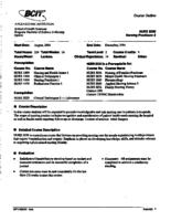 NURS 2030 - Nursing Practicum 2
