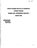 NURS 2040 - Professional Practice 2
