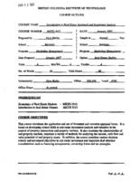 MKTG 4412 - Introduction to Real Estate Appraisal and Investment Analysis