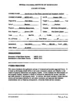MKTG 4412 - Introduction to Real Estate Appraisal and Investment Analysis