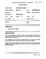 MKTG 1112 -  Customer Relations