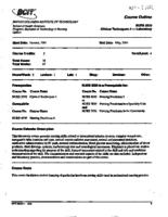 NURS 3020 - Clinical Techniques 3 - Laboratory