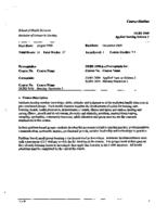NURS 1000 - Applied Nursing Science 1