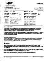 NURS 3032 - Family Nursing Theory
