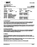 NURS 3032 - Family Nursing Theory