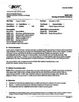 NURS 3034 - Nursing of Families Practicum