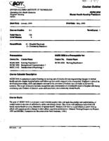 NURS 3038 - Mental Health Nursing Practicum